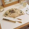 Foldable Hand Fan, Classic Retro Style view 3