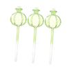 Toyvian 3-Pack Self-Watering Glass Globes for Houseplants and Cacti view 1
