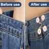 8 Set Waistband Buttons Pins, Decorative Clips view 3