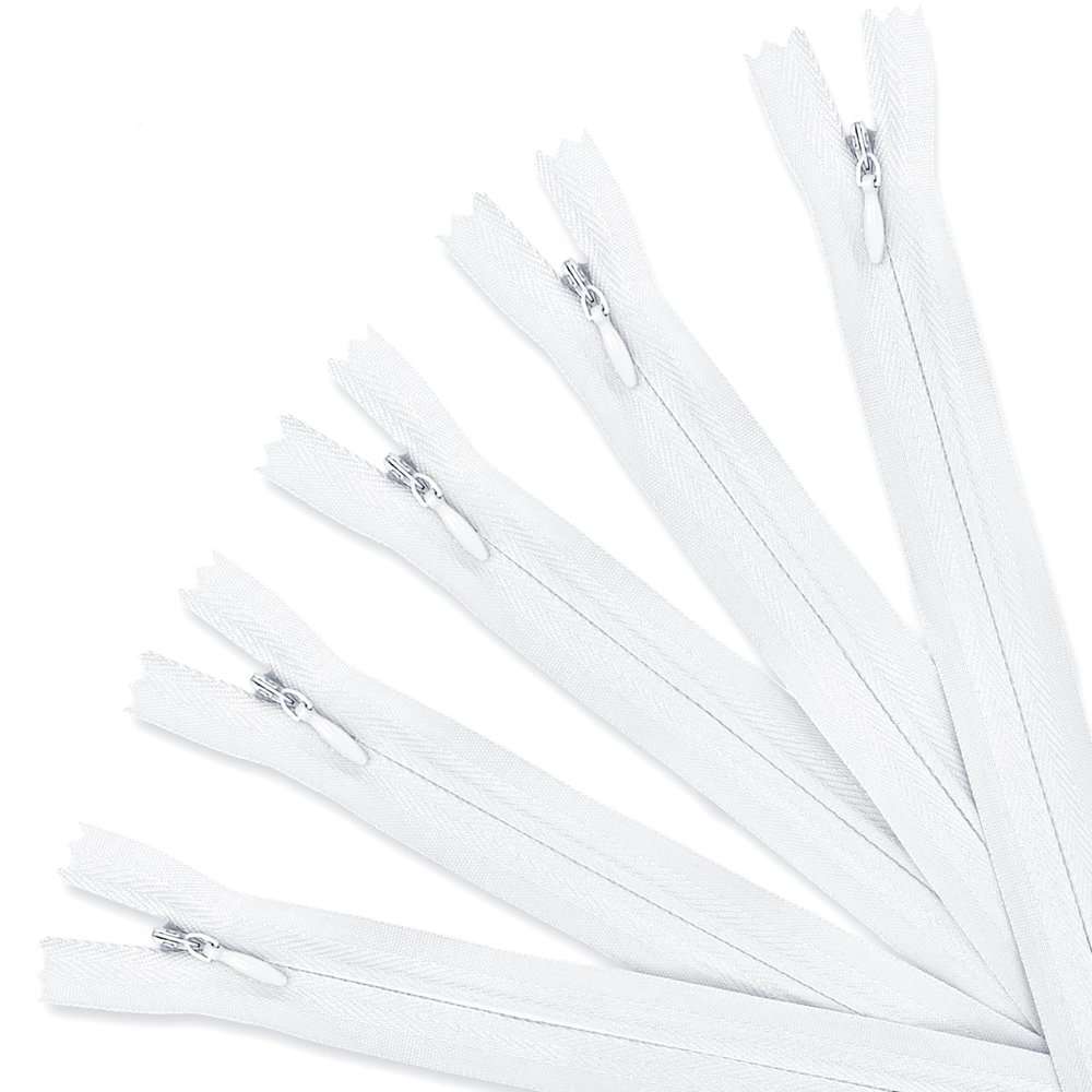 5 Pack Invisible Zippers, 40 cm