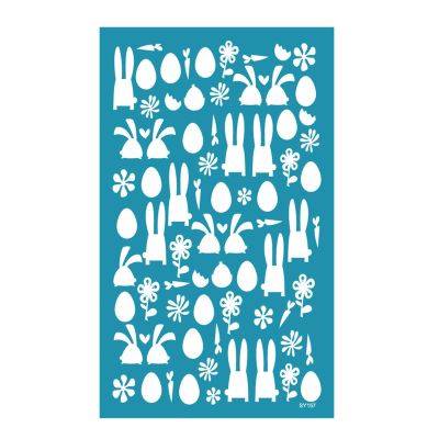 Easter Screen Printing Stencils for Clay
