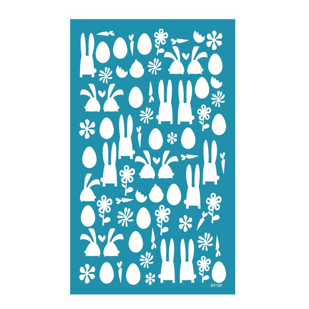 Easter Screen Printing Stencils for Clay