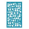 Easter Screen Printing Stencils for Clay view 1