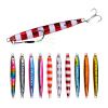 INEOUT 10-Piece Metal Fishing Lure Set, 10 g/20 g/30 g/40 g/60 g, Slow Jigging Lures for Trout and Saltwater view 2