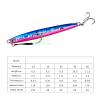 INEOUT 10-Piece Metal Fishing Lure Set, 10 g/20 g/30 g/40 g/60 g, Slow Jigging Lures for Trout and Saltwater view 4