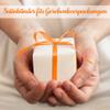 Orange Gift Ribbon 6mm 23m view 4