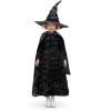 Halloween Elphaba Witch Costume for Kids, 6-Piece Wicked Costume Set view 2
