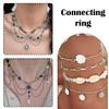 COYUN 160 Pcs 8mm Silver Metal Jump Rings view 3