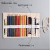 Anevous 36-Hole Canvas Roll-Up Pencil Case view 3