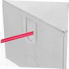 Stainless Steel Outlet Box Gre 1, Wall-Mounted, with Cable Entry, Silver view 3