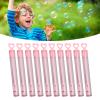 Phefop 10-Piece Pink Heart-Shaped Bubble Wands view 2