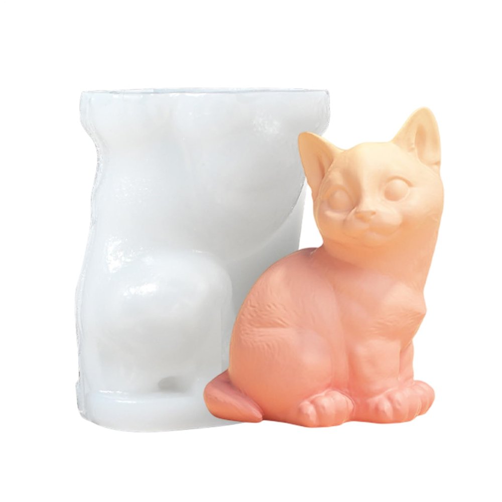 Animal Silicone Molds - Candle Molds for Cats and Dogs