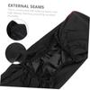 2-Piece Black Oxford Fabric Winch Covers with Elastic Hem view 4