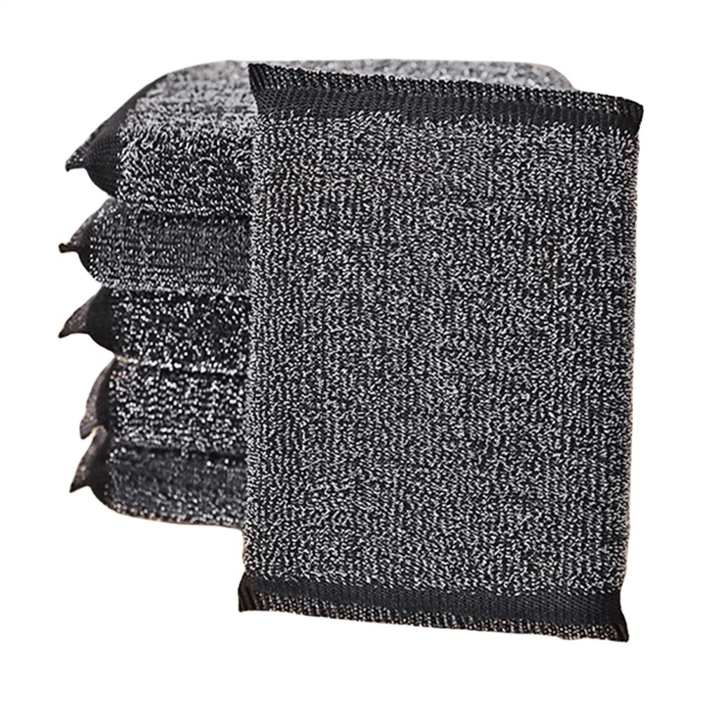 Scratch-Resistant Dish Scrubber, 6 Pack