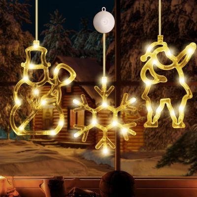 Bigqin 3-Pack LED Christmas Lights