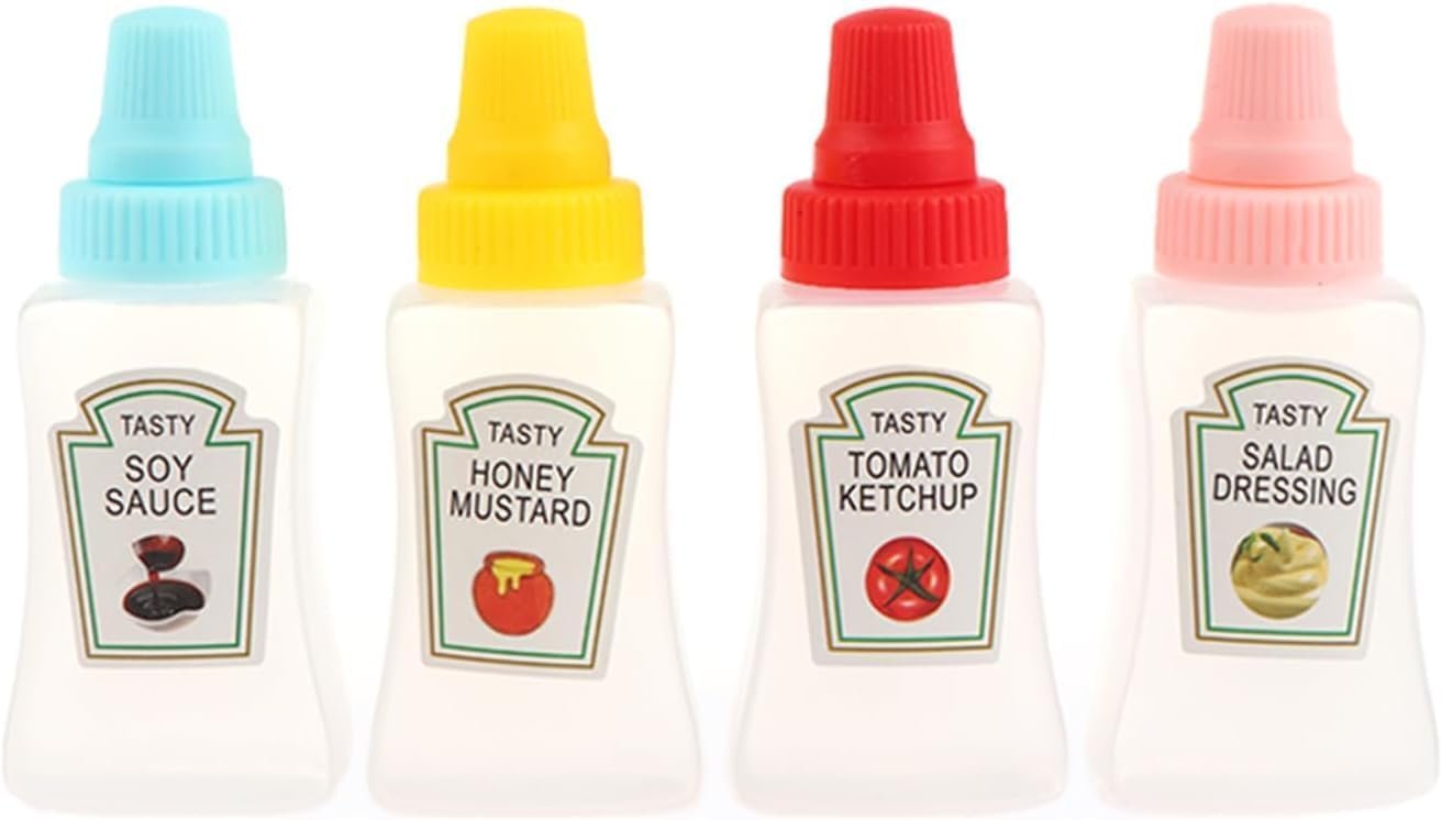 Cute Mini Tomato Ketchup Bottles