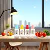 Cute Mini Tomato Ketchup Bottles view 2