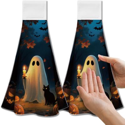 CUTHOLLOW Hanging Kitchen Towels Set of 2