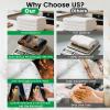 CUTHOLLOW Hanging Kitchen Towels Set of 2 view 3