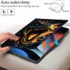 Bxgolkgd Protective Case for Samsung Galaxy Tab A 8.0 2017 (SM-T380/T385), Impact-Resistant Stand Case with Heat Dissipation, Auto Wake/Sleep, Tyrannosaurus view 3