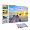 Generic Projector Screen, 4K HD Anti-Light Foldable Portable Projection Screen for Home Theater, Party, Office, Classroom (92 inch) view 1