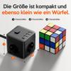 3-Outlet Power Cube with USB-C, 3 m Extension Cable, Black view 3