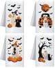 CUTHOLLOW Ghost and Pumpkin Decor Drying Towel Set view 1