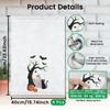 CUTHOLLOW Ghost and Pumpkin Decor Drying Towel Set view 2