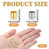 1000 Piece Crimp Beads Set 2mm Metal Crimp Tubes view 2