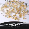 1000 Piece Crimp Beads Set 2mm Metal Crimp Tubes view 3