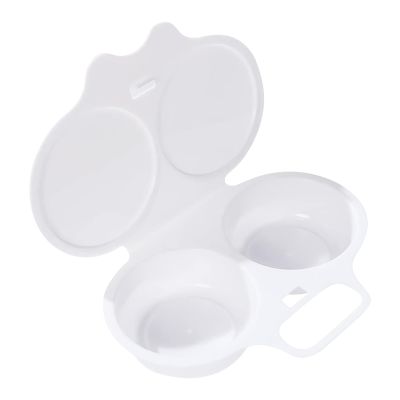 Microwave Poached Egg Maker - 2 Egg Holder