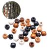 Wooden Dreadlock Hair Beads view 2