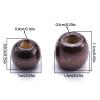 Wooden Dreadlock Hair Beads view 3