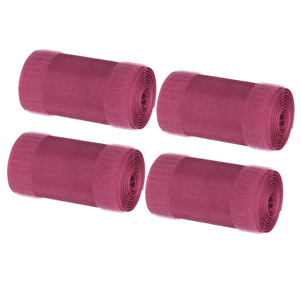 Carpet Cable Cover, 1 m x 10 cm, Red, 4-Pack