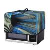 Xoenoiee Abstract Geometric Art Print Microwave Cover with Handle view 2
