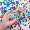 YBEATY Glitter Foil Confetti - Multicolor Round Sequins view 4