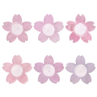 6pcs Earring Back Supports for Dangle Earrings (Pink)
