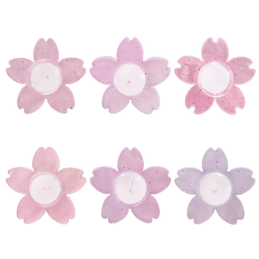 6pcs Earring Back Supports for Dangle Earrings (Pink)