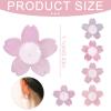 6pcs Earring Back Supports for Dangle Earrings (Pink) view 2