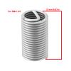 Briny River 20-Piece M9 x 1.25 3D Thread 304 Stainless Steel Extra-Long Helicoil Inserts view 4
