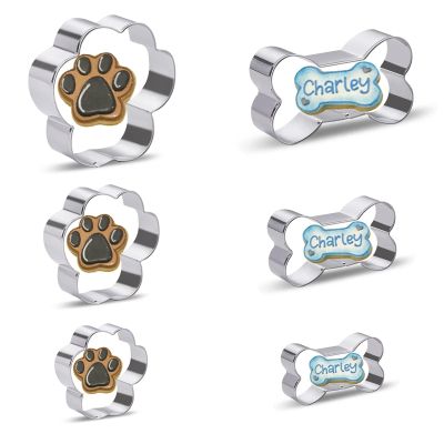 6-Piece Dog Cookie Cutter Set