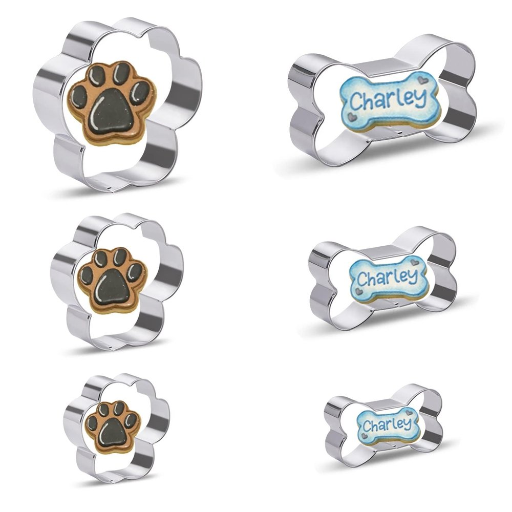 6-Piece Dog Cookie Cutter Set