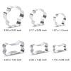 6-Piece Dog Cookie Cutter Set view 2