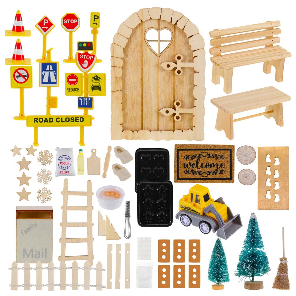 Dajidafu 50-Piece Gnome Set