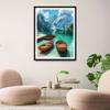 QINRUBB DIY Lake Reflection Diamond Painting Kit view 2