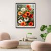 QINRUBB DIY Poppy Flower Diamond Painting Kit view 2