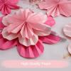 9PCS Paper Flower Fans & 3PCS Paper Lanterns view 3