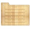 WEBEEDY Folder-Shaped Bamboo Cutting Board view 1