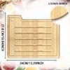 WEBEEDY Folder-Shaped Bamboo Cutting Board view 2