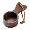 Wooden Coffee Scoop - Handheld, Natural Finish view 1
